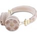 Guess Guess ENC GUBH70EPOSMW Brown/Brown Peony Script Round Shape Headphones