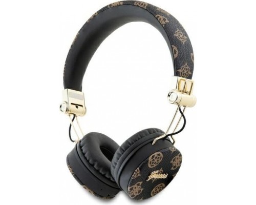 Guess ENC GUBH70EPOSMK on-ear  black/black Peony Script Round Shape