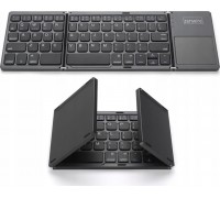 Zenwire KLAWIATURA BEZPRZEWODOWA Bluetooth 5.0 Składana Przenośna do Tabletu SLIM Cicha WLK-61
