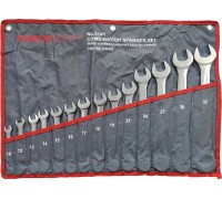 Forcekraft Zestaw kluczy płasko-oczkowych 14el. (10-32mm)