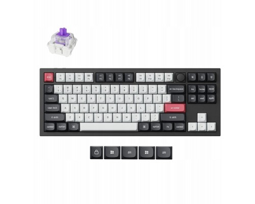 Keychron Q3 HE QMK Gateron Double-Rail Magnetic Nebula (Q3H-M1)