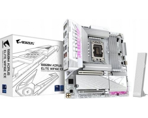 Intel B860 Gigabyte B860M AORUS ELITE WIFI6E ICE