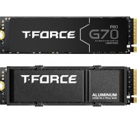 SSD TeamGroup SSD T-FORCE G70 Pro 1TB M.2 PCIe NVMe Gen4 x4 (7400/5500) SLC HS
