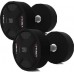 HMS Dumbbells HPC Set poliuretanowe 20 x Various types of loads included (2.5 - 25 kg)