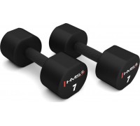 HMS Dumbbells HPT07 poliuretanowe 2 x 7 kg