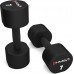 HMS Dumbbells HPT07 poliuretanowe 2 x 7 kg