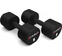 HMS Dumbbells HPT09 poliuretanowe 2 x 9 kg