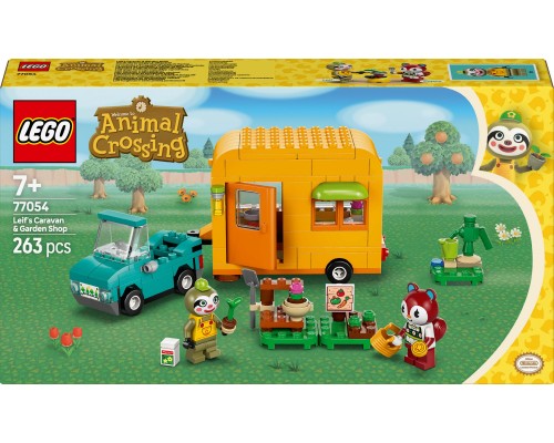 LEGO Animal Crossing Leifs un viņa kemperis vai dārza šķūnis (77054)