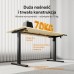 SENSE7 NOJO LIGHT Light Brown-Black 140 cm x 70 cm