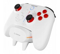 Rampage Hydra Pro Kontroler RGB bezwire pad ze stacją ładującą white