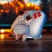 Rampage Hydra Pro Kontroler RGB bezwire pad ze stacją ładującą white