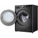LG F4DR711S2BA 11/6 kg  dzilums 56.5 cm  1400 apgr/min.  melna