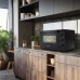 Hisense  30 L  1600 W  melna - Mini krasnina