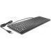 DELOCK USB Tastatur kabelgebunden 1.5m schwarz mit XXL Buchstaben und Beleuchtung