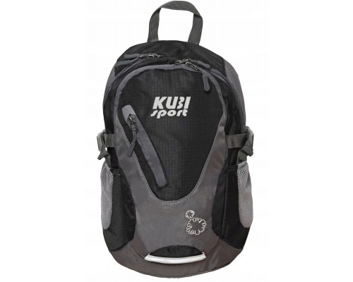 Plecak Turystyczny Sportowy Damski Męski Duży Black Solidny KUBISPORT 20L