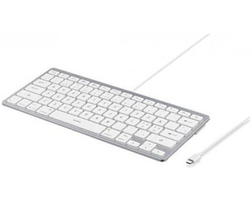 DELTACO USB-C Keyboard for iOS/MacOS 1m Nordic