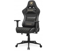 Gaming- Armor One V2 Gold F, PVC/Stoff, Black