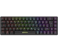 Sharkoon Gaming Tastatur PureWriter W65  schwarz-rot      DE