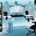 Gaming galds Diablo Chairs X-Tensio 1400 White 140 cmx60 cm