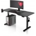 Gaming galds Diablo Chairs X-Tensio 1600 Black 160 cmx75 cm