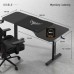 Gaming galds Diablo Chairs X-Tensio 1600 Black 160 cmx75 cm