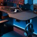 Gaming galds Diablo Chairs X-Tensio 1600 Black 160 cmx75 cm