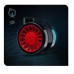 Diablo Chairs Diablo X-Horn 2.0 Small: Black-Red