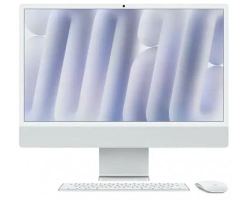iMac24" Silver/M4-8C-CPU,8C-GPU/16GB/512GB SSD/NK-ID-Deutsch/MM2/1GB Ethernet
