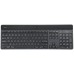 Targus EcoSmart - Tastatur - nachhaltige Energiegewinnung - full size - antimicrobial - hintergrundbeleuchtet - kabellos - Bluetooth 5.0 - QWERTY - Spanisch - Schwarz - recycelte Verpackung