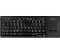Gett GETT Cleantype Xtra Touch WL bezprzewodowa klawiatura z touchpadem kolor czarny układ DE