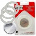 Bialetti - Uszczelka (3 szt.) + sitko do kawiarek aluminiowych Bialetti 12tz