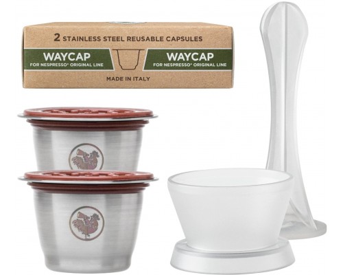 Italian Coffee WAYCap 2x Kapsułka Nespresso POP kompletny Zestaw
