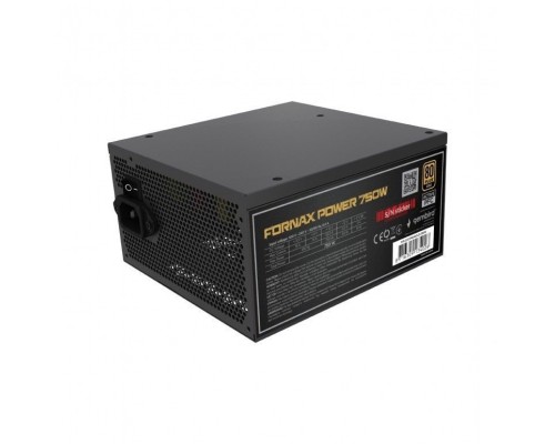 Gembird komputerowy Fornax Power 750W aktywny PFC wentylator 12 cm 80+Gold