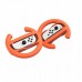 YAXO Handles for Joy-Con WHEELS SET for NS/NS2 Inferno Orange&Hydro Blue