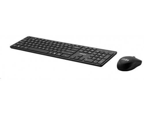 MSI zestaw klawiatury i myszy COMBO PRO, bezdrátowa, CZ/SK lokalizacja