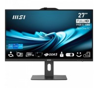 MSI PC AiO PRO AP272P 14M-867XEU, i5-14400, 27" FHD, Anti-Glare, Non-touch, 16GB, 512GB SSD, N/A, No OS, Black