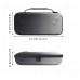Case Etui Waliwith ka Case Case Osłona Torba for Console ASUS ROG Ally X / JYS-RAX011 B&W