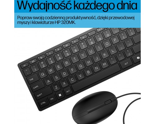HP 320MK CABLE KB + MOUSE