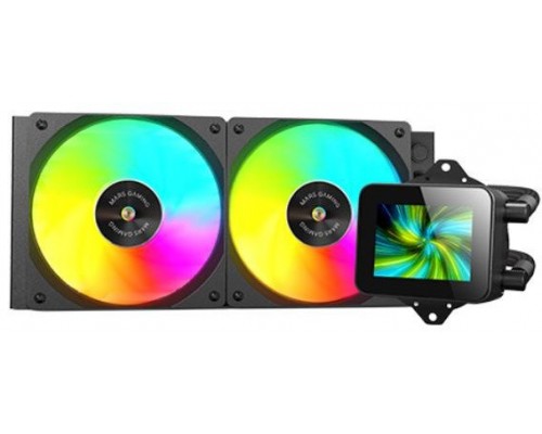 Mars Gaming MLVISION240 with 360º LCD / TDP up to 500W