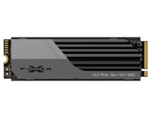 SSD Silicon Power XS75 4TB M.2 Gen4 NVMe 7000/6500 MB/s with Heatsink (SP04KGBP44XS75S5)