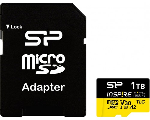 Silicon Power SP001TBSTXLA2V1NSP pamięć flash 1 TB MicroSDXC 3D TLC NAND Klasa 10
