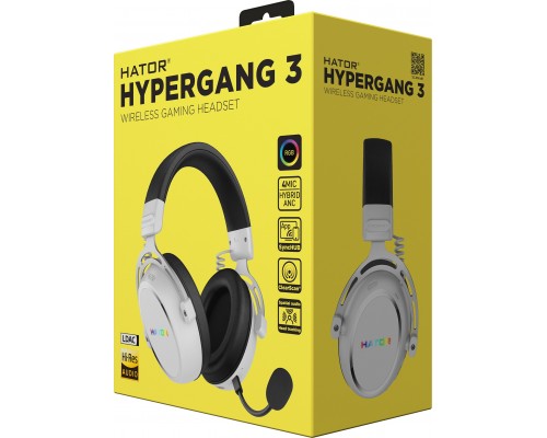 Hator Hypergang 3 Wireless White (ESH56)