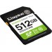 SD  Kingston Canvas Select Plus SDXC 512 GB Class 10 UHS-I/U3 V30 (SDS3/512GB)