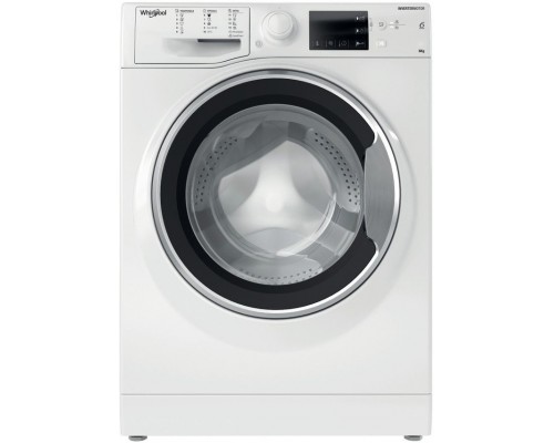 Whirlpool Washing machine | WRBSB 6249 W EU | Energy efficiency class C | Front loading | Washing capacity 6 kg | 1200 RPM | Depth 43 cm | Width 60 cm | LED | White