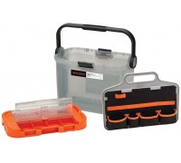 Akku-Schlagbohrschrauber BCKSB04, 18Volt(orange/schwarz, 2x Li-Ionen Akku 1,5Ah, Aufbewahrungsbox, 78-teiliges Zubehör-Set)