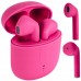 TelForceone Setty Bluetooth earphones TWS with a charging case STWS-16 pink