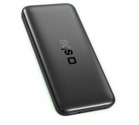 SBS Infinity 10000mAh 10W LiFePo₄ USB-A USB-C - Black