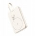 Magnetic 10000mAh Ugreen PB760, wbudowany kabel, 20W (beżowy)