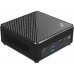 MSI CUBI N ADL S-225BEU komputer typu barebone Wielkość PC 0.5L Black N100