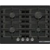 Bosch Serie 4 PNP6B6K40 płyta kuchenna Czarny Wbudowany 59 cm Gaz 4 stref(y)